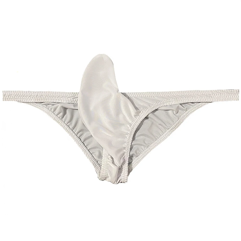 Comfy Men Underwear T Back Swimwear Underwear Backless Soft Solid Color Stretch Bikini Breathable Briefs Casual Fast Dry