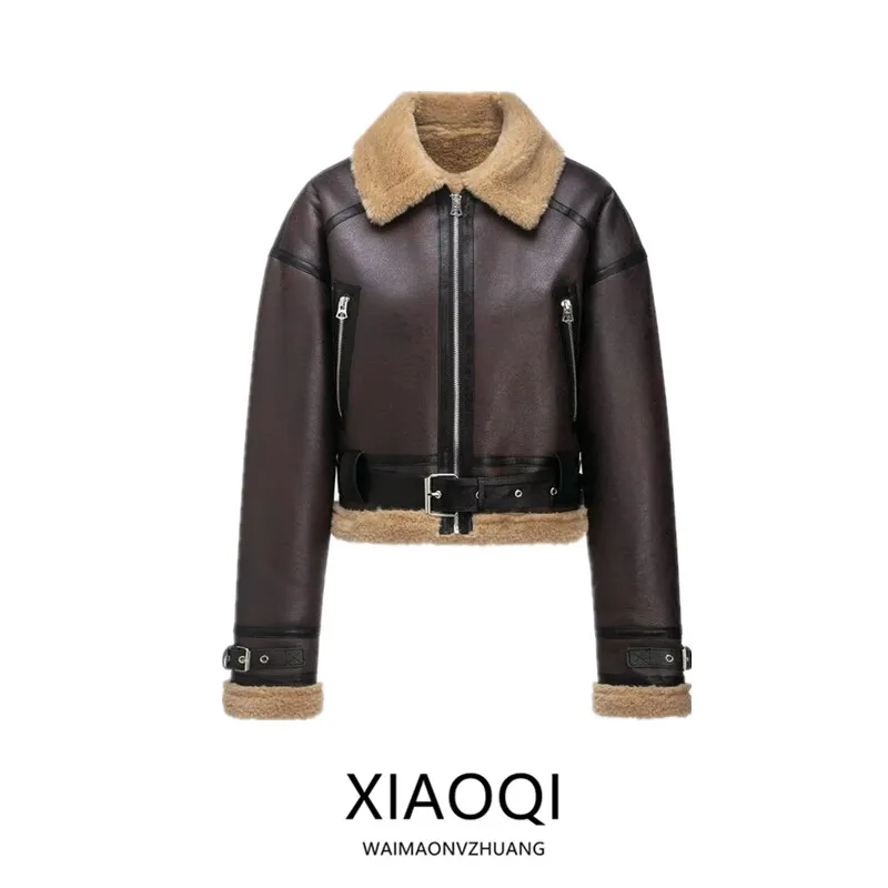 

Double-Sided Casual ort Jaet Collared Outerwear New Arrival for Women Autumn 2025 Faion Ladies Premium ort Coat