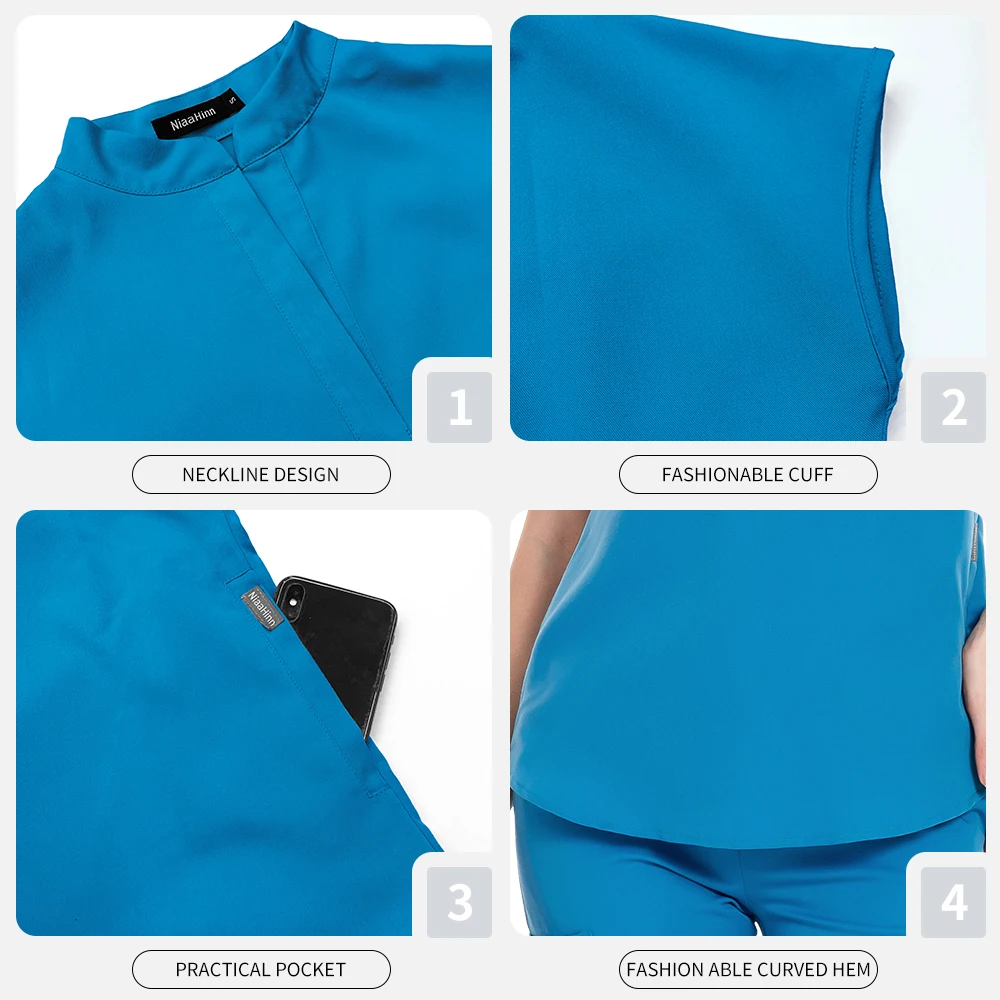 Thumbnail 2 - #6 Trending Medical Scrub Uniform Sets Right Now
