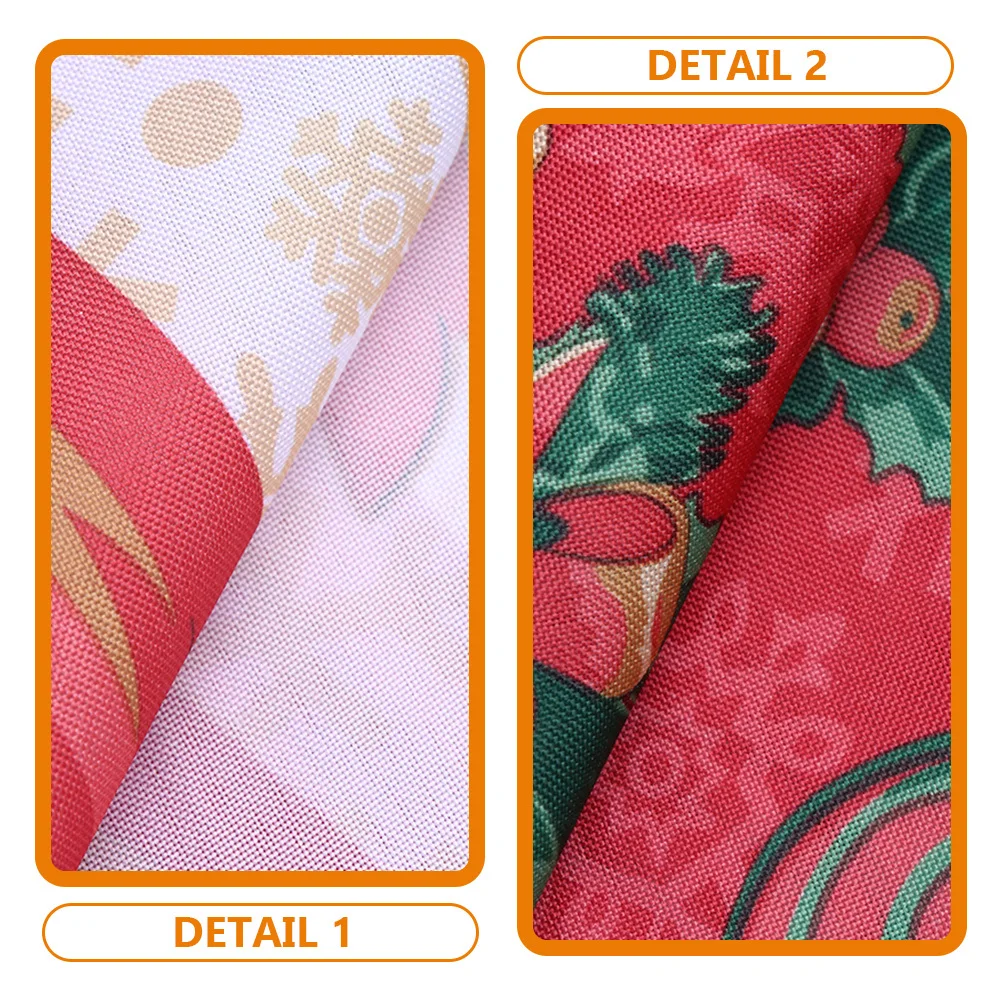 

Decorative Table Cloth Christmas Style Table Runner Exquisite Elements Detail Home Party Decoration Festive Gift