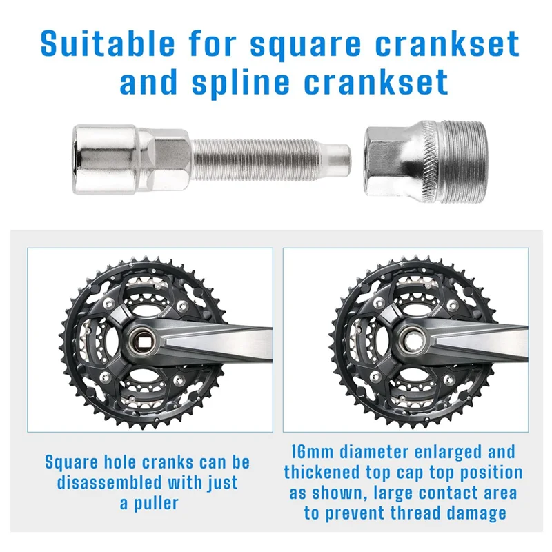 Crank Bottom Bracket Freewheel Cassette Bike Repair Tool Kit Removal Set For For Road Mountain Bikes