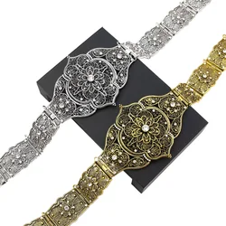 Caucasus Women Belt Metal Wait Chain Wedding Dress Belt Waitband Adjsutable length