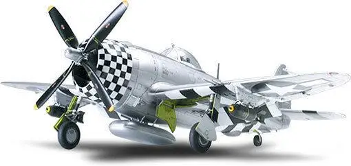 Tamiya 61090 1/48 Aircraft Model Kit USAF Republic P-47D Thunderbolt BubbleTop