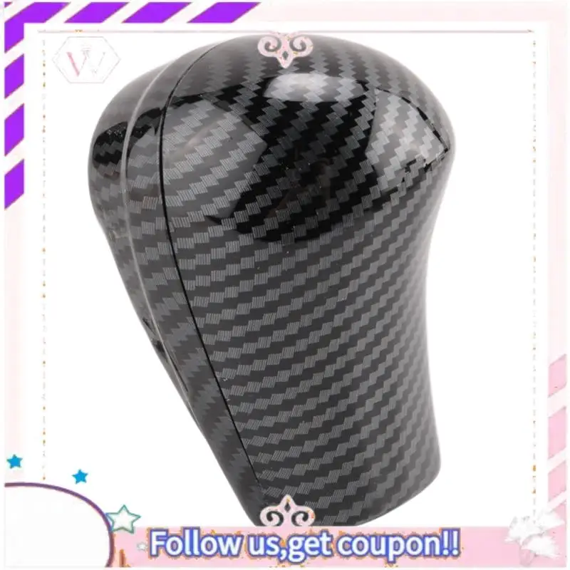 Top-Rated For Honda HRV HR-V Vezel 2014 To 2018 2019 2020 ABS Carbon Fiber Gear Shift Knob Cover