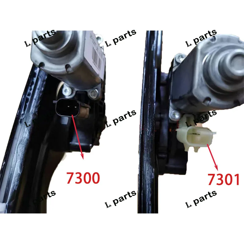 For JAC J7 A5 Car door lift assembly window and door electric glass lift OEM 6104110U7300 6104210U7300 6204110U7300 6204210U7300