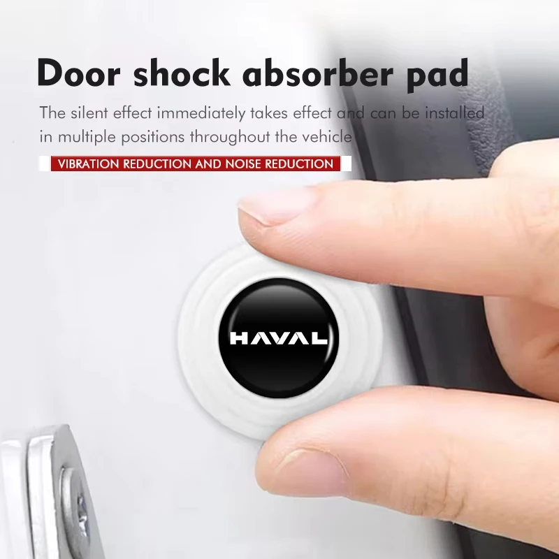 Car Door Bumper Strip Shock‑Absorbing Anti‑Collision Rubber Protector Auto Accessories For Haval Jolion H6 M6 Dargo Raptor F7 H7