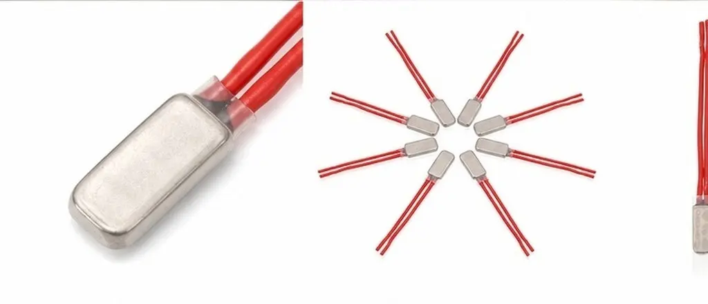 10Pcs 130 Degree Normally Close Thermal Protector Temperature Switch for Motor Control Appliances Safety Close Temperature