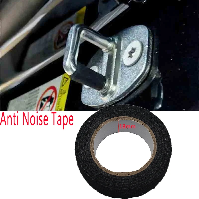 Universal Car Auto Parts Door Lock Protector Anti-shock Tape Trunk Sound Insulation Pad Anti-noise Shock Absorber Buffer Cable