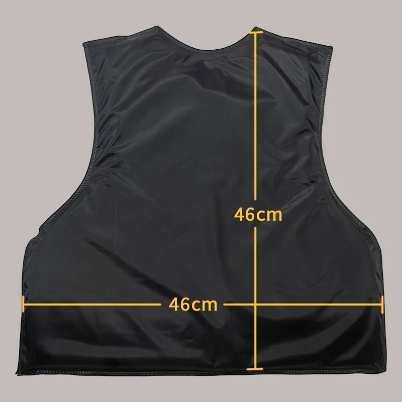 Fully Protective BulletProof Chip Plate NIJ IIIA PE Soft Armor Panel Front Chest And Back Protection Neck Shoulder Waist Crotch