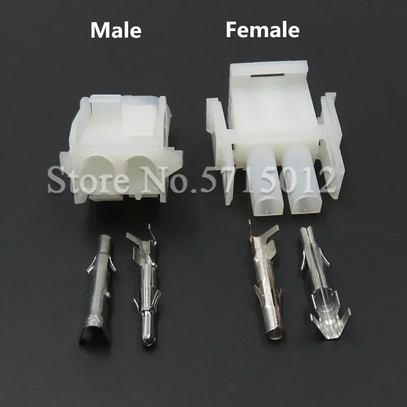 2 Hole 1-480699-0 Automotive Connector Electrical Wiring Harness Plug Motorcycle Wire Socket