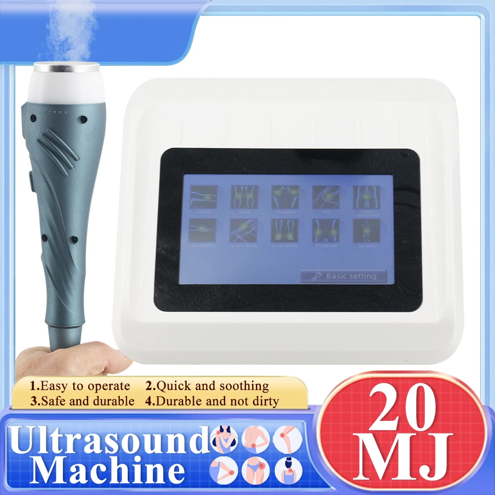 

Ultrasonic Physiotherapy Therapeutic Device Pain Relief Body Massage 20MJ Professional Ultrasonic Therapy Massager Health Care