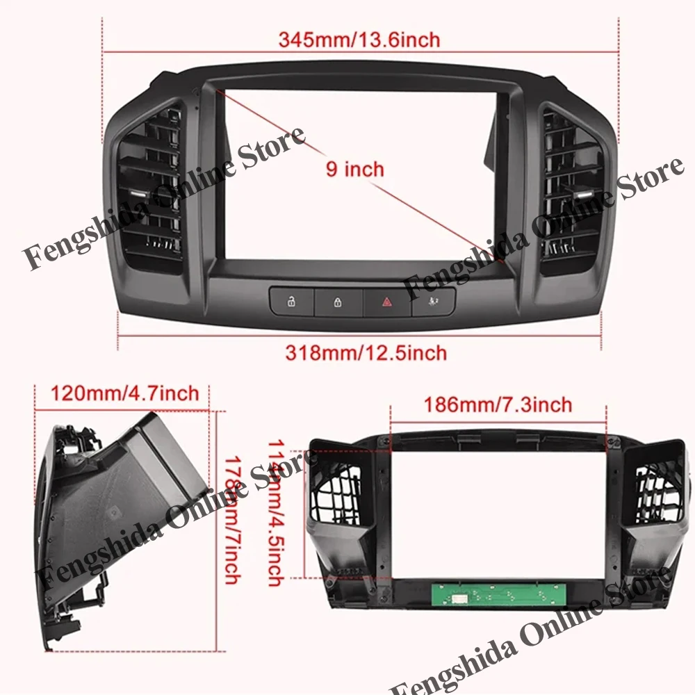 Android 14 Carplay For Opel Insignia 2008-2012 For Buick Regal 2009-2013 Car Radio Multimedia Player GPS 5G Wifi Touch Display