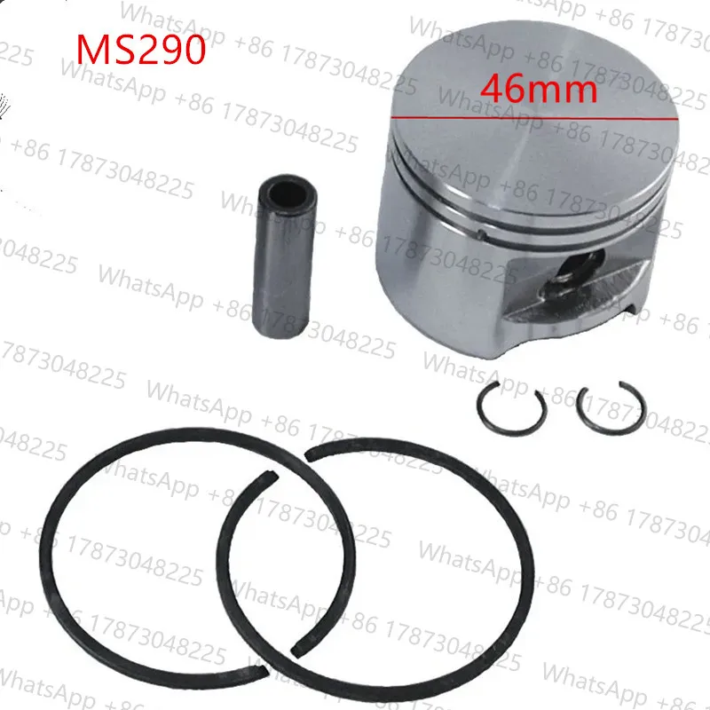 MS290 MS390 Piston kit 49mm/46mm for ST.  chainsaw 039 MS390 029 MS290 chain saw cylinder ring pin clip parts