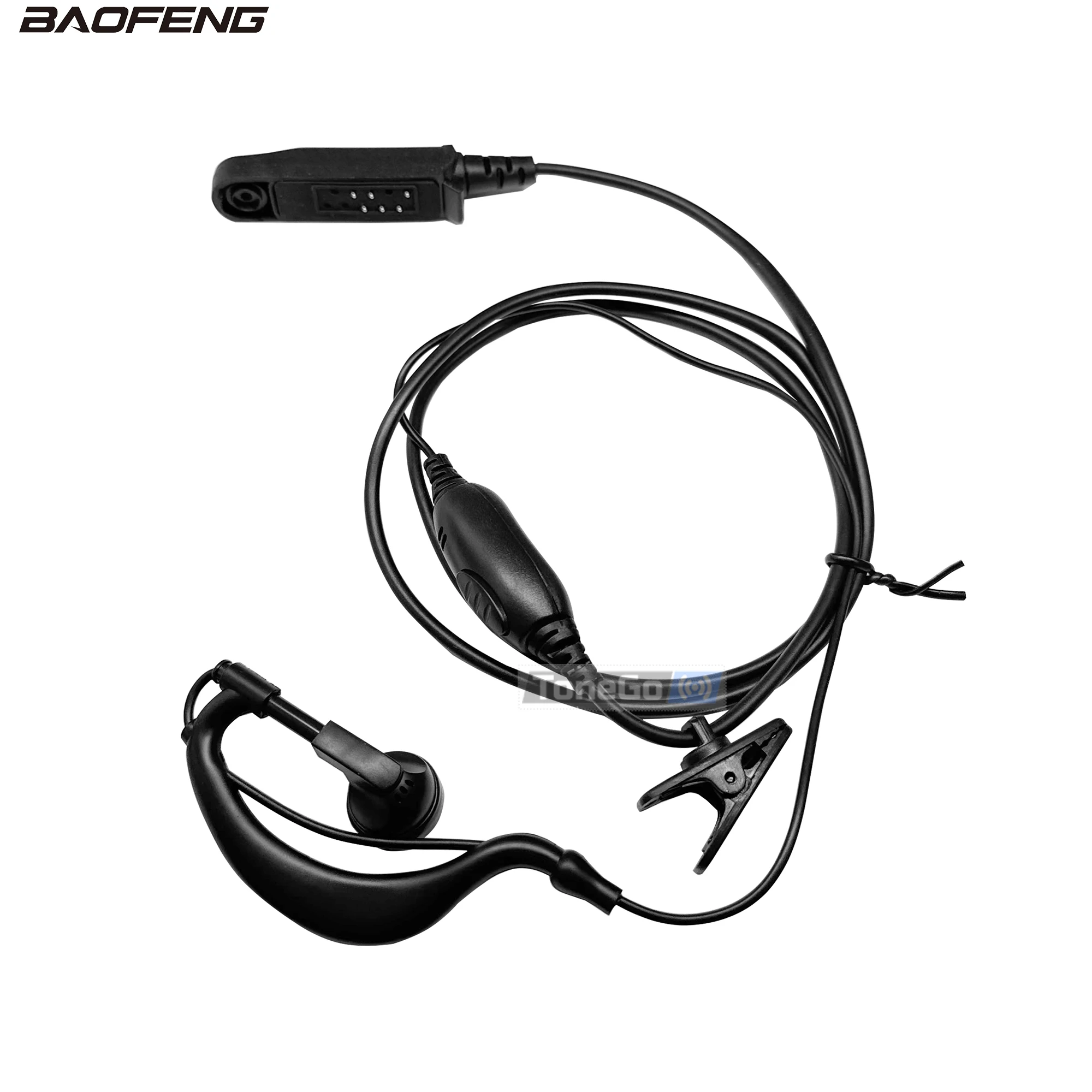 Baofeng UV-9R Plus اسلكية تخاطب سماعة مقاوم للماء نوع الصوتية سماعة أنبوبية UV68 برو ماكس V2 PTT سماعة ل 9R UV-XR GT-3WP #5