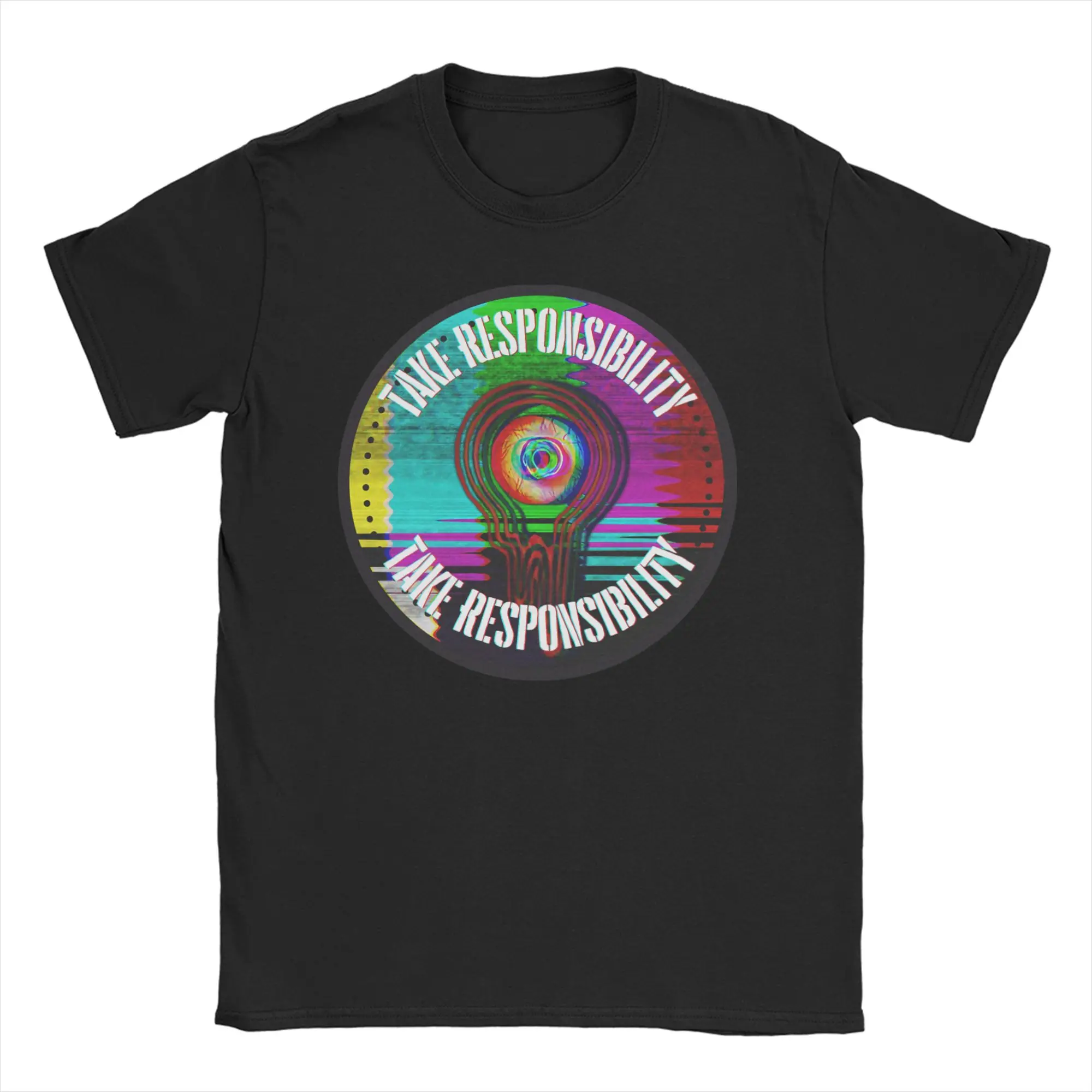 TAKE RESPONSIBILITY - Mouthwashing Men Women T Shirt  Novelty Tee Shirt Short Sleeve O Neck T-Shirt 100% Cotton 4XL 5XL 6XL Tops