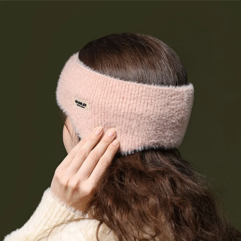 Зимние грелки для ушей, наушники, повязка на голову, милые ленты для волос, катание на лыжах, спортивная толстая повязка для волос для женщин и мужчин, аксессуары для платка