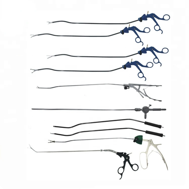 Reusable Stainless Steel Plastic Curving Laparoscopic Single Hole Instruments