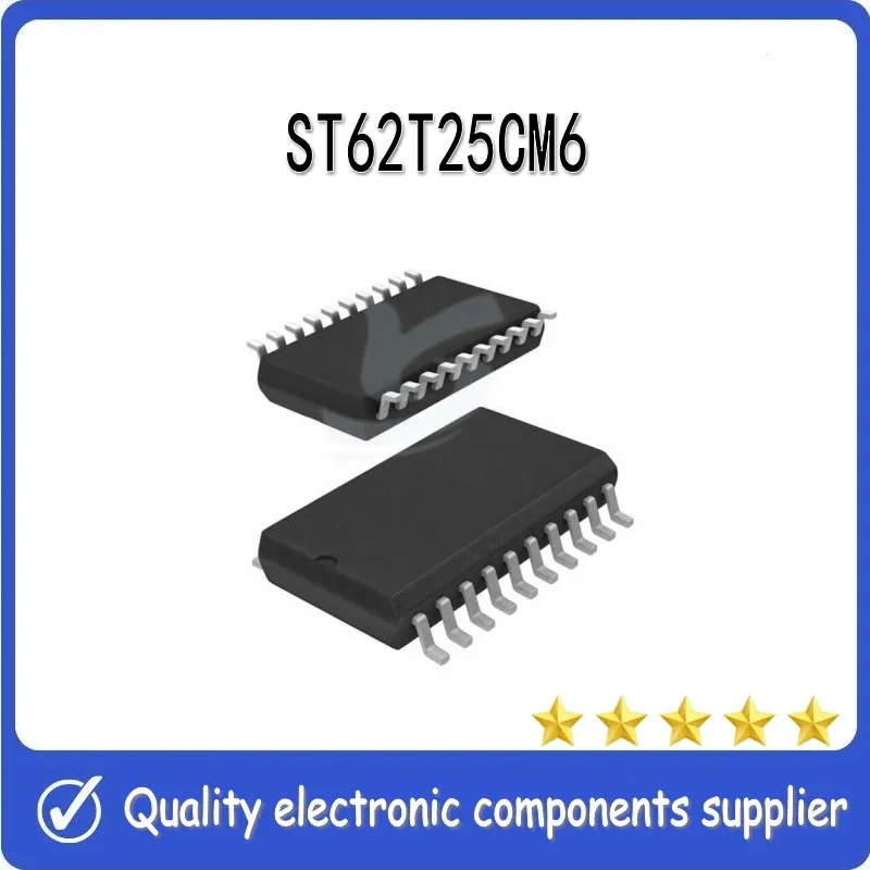 

ST62T25CM6 Original NEW chip MCU Electronics stm 32 ESP 8266 sensor dc-dc Power Quality in stock