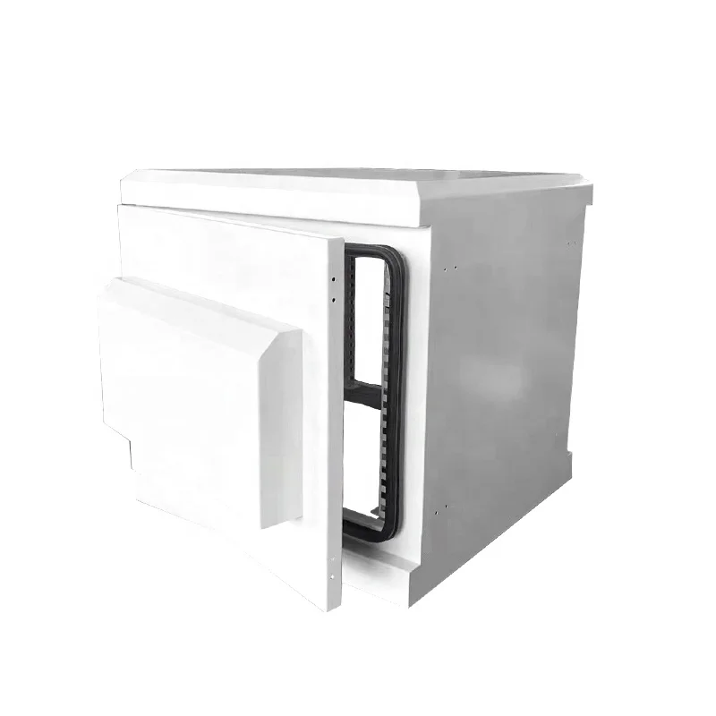 Galvanized sheet air-cooled server cabinet electrical equipment shell waterproof mesh cabinet outdoor