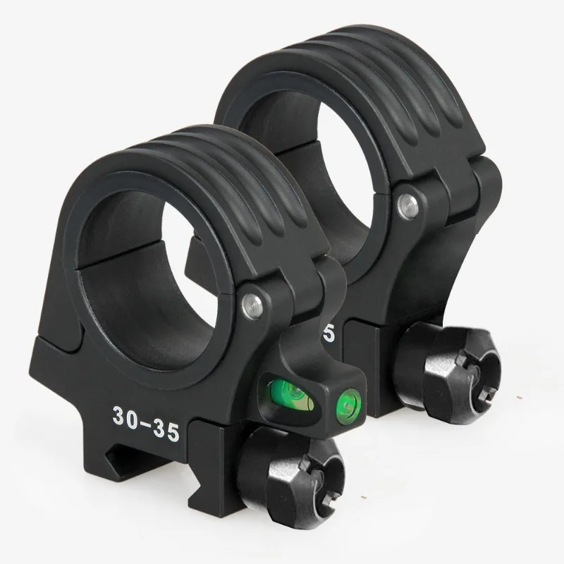 

30-35Mm medium and wide aluminum alloy pipe clamp bracket aiming clamp positioner flashlight pipe clamp