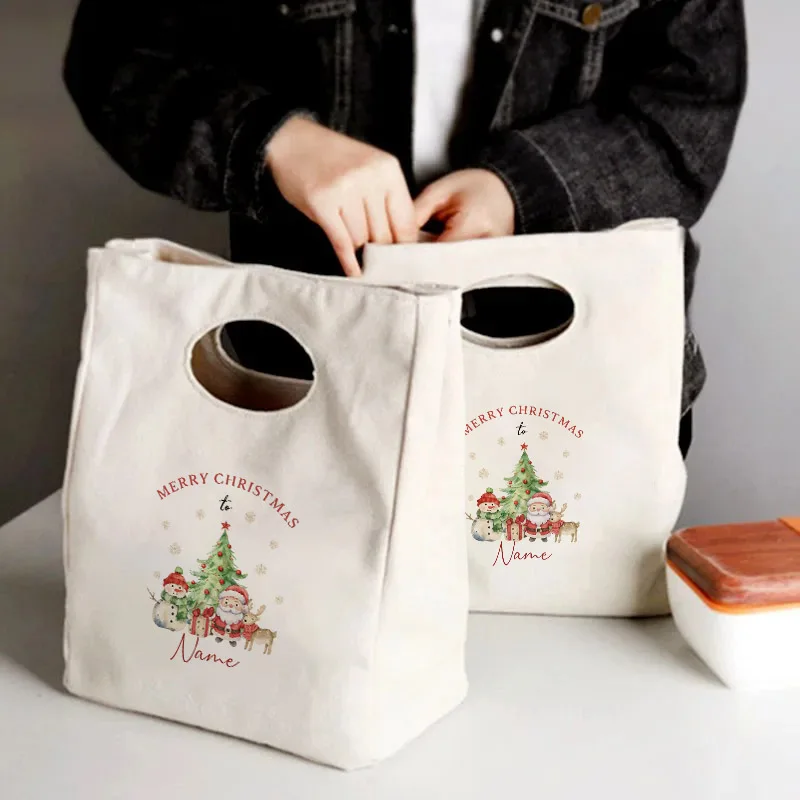 2025 طباعة وظيفية برودة علب الاغذية الحرارية نزهة أكياس الغذاء هدية للنساء الاطفال المحمولة معزول بينتو حقيبة #2