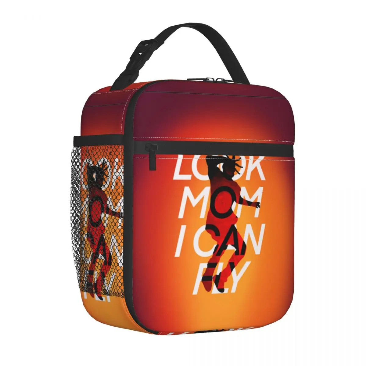 Look Mom I Can Fly Documentary Insulated Lunch Bag Thermal Bag  Lunch Container Cactus Jack Hip Hop Large Tote Lunch Box