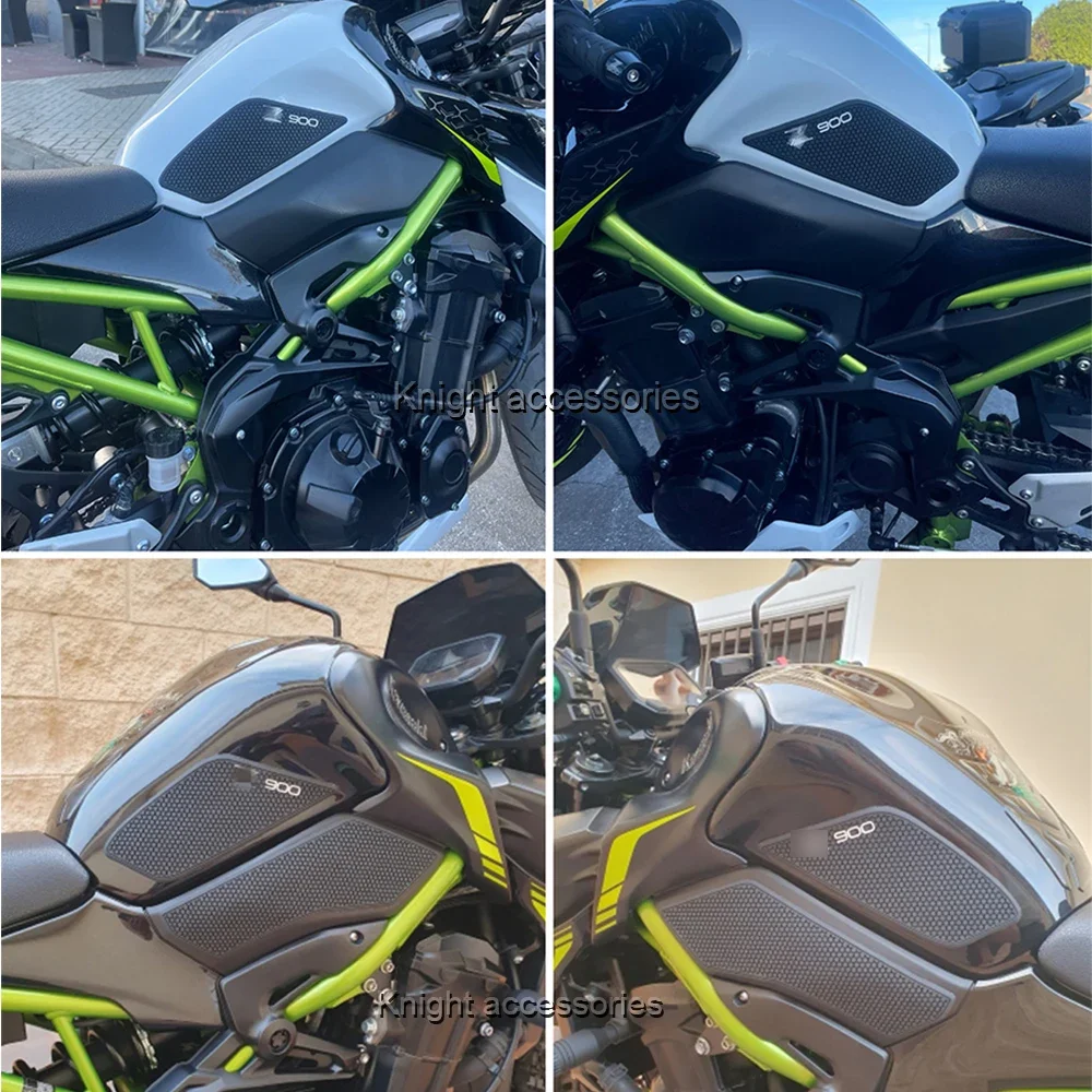 오토바이 탱크 패드 보호대 스티커 데칼 가스 무릎 그립, Z 900 SE Z900 Z900SE 2017 - 2023 2022 2021, 신제품