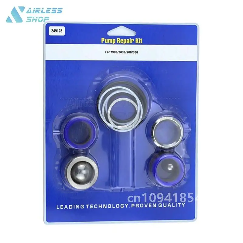 Airless Sprayer Packing Kit 244194 248212 248213 249123 Repair Kit Airless 395 695 1095 7900 Piston Pack Kit Maintance Pump Part