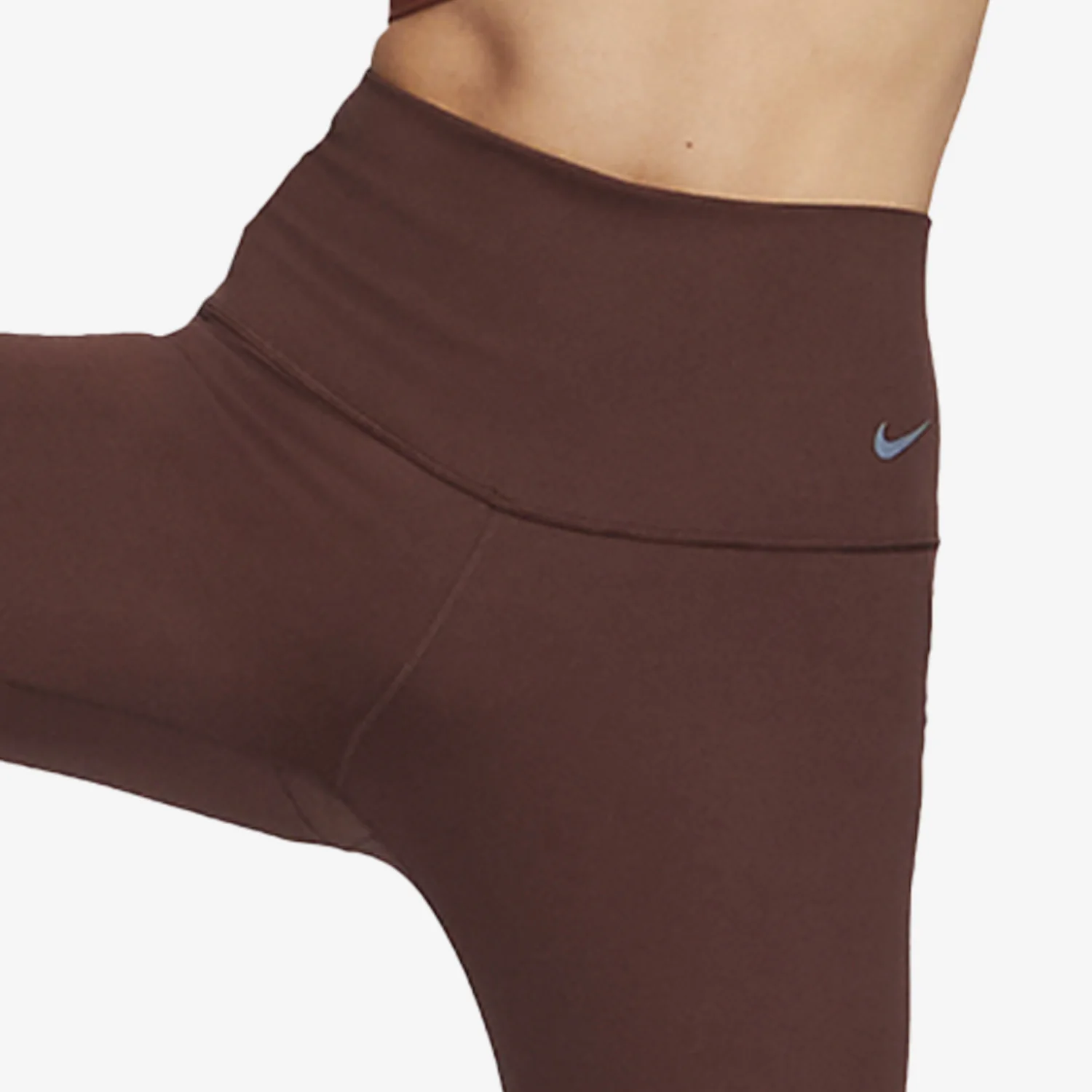 Nike genuine women's breathable, casual, tight fitting fitness cropped pants DQ6014-227