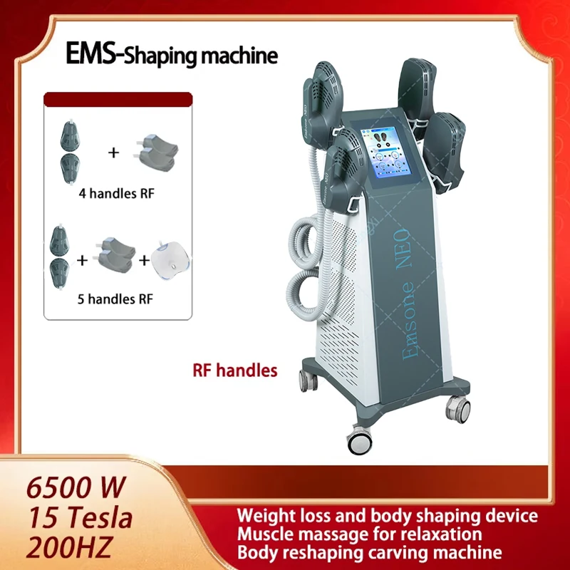 

Портативный аппарат для коррекции фигуры и стимуляции мышц EMSone NEO 6500W с высокой энергией (модель 2026 года)