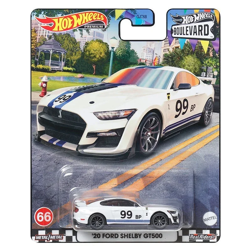 Original Hot Wheels Premium 1/64 Auto Boulevard Ford Volkswagen Skyline Iron Bottom Rubber Tire Real Car Toys for Boys Diecast