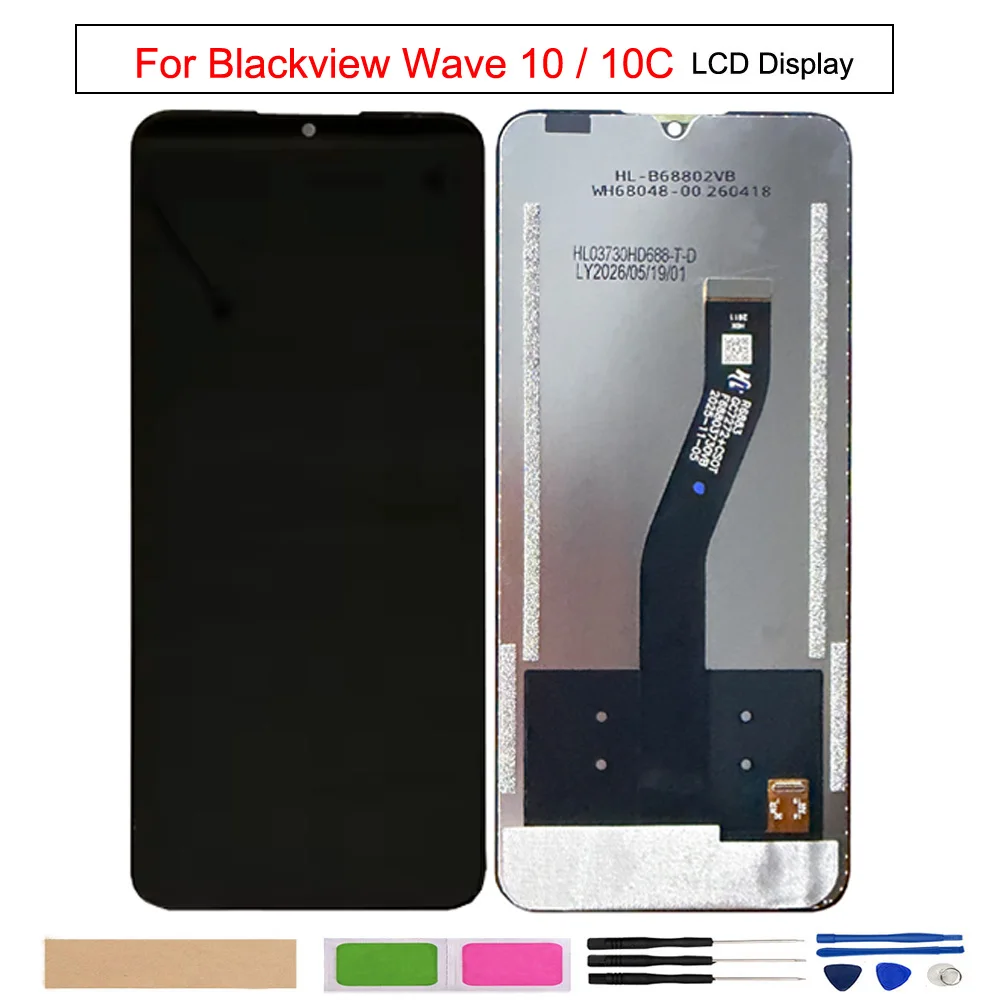 For Blackview Wave 10 10C LCD Display Touch Screen Digitizer Assembly Phone Screen Replacement Parts