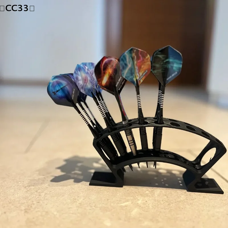 

27-Slots Dart Stand Large Capacity Neat Storage Holder Dart Board Organizerfor Home Bar & Greek-Themed Game Room Decora〔CC33〕