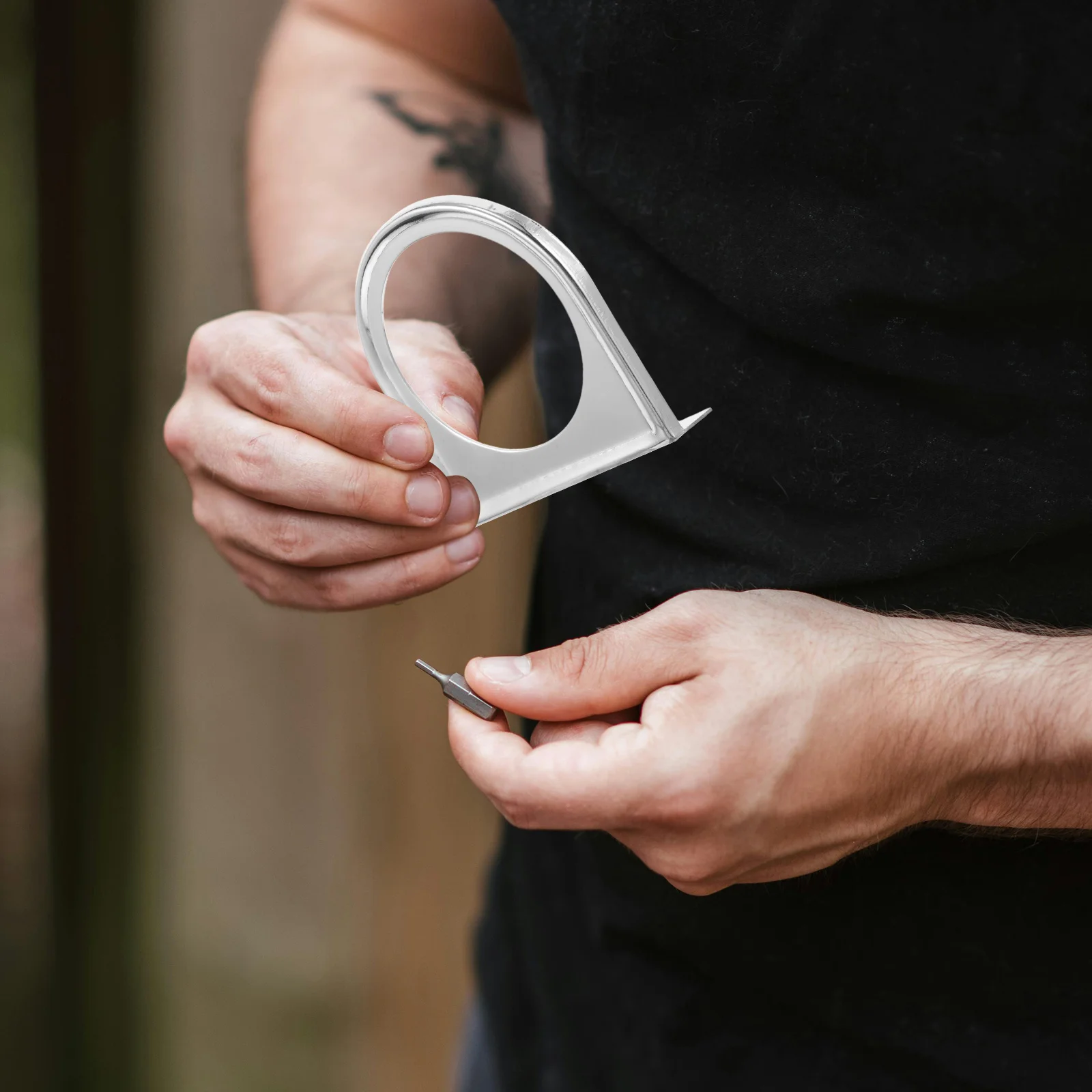 

Single Hole Gauge Mount Bracket Iron Car Panel Holder for Auto Interior Modification Adjustable Dashboard Meter Holder