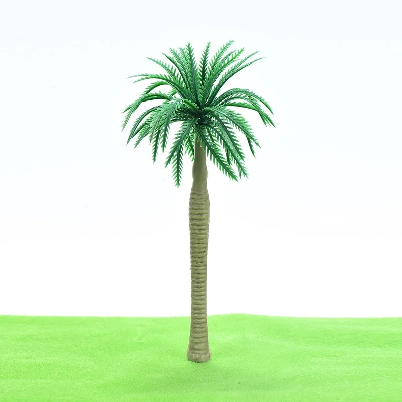 45/55/65/75/135/170mm Miniature Coconut Palm Trees for Diorama, Architectural Models, Tropical Beach Scenes DIY Landscape Craft