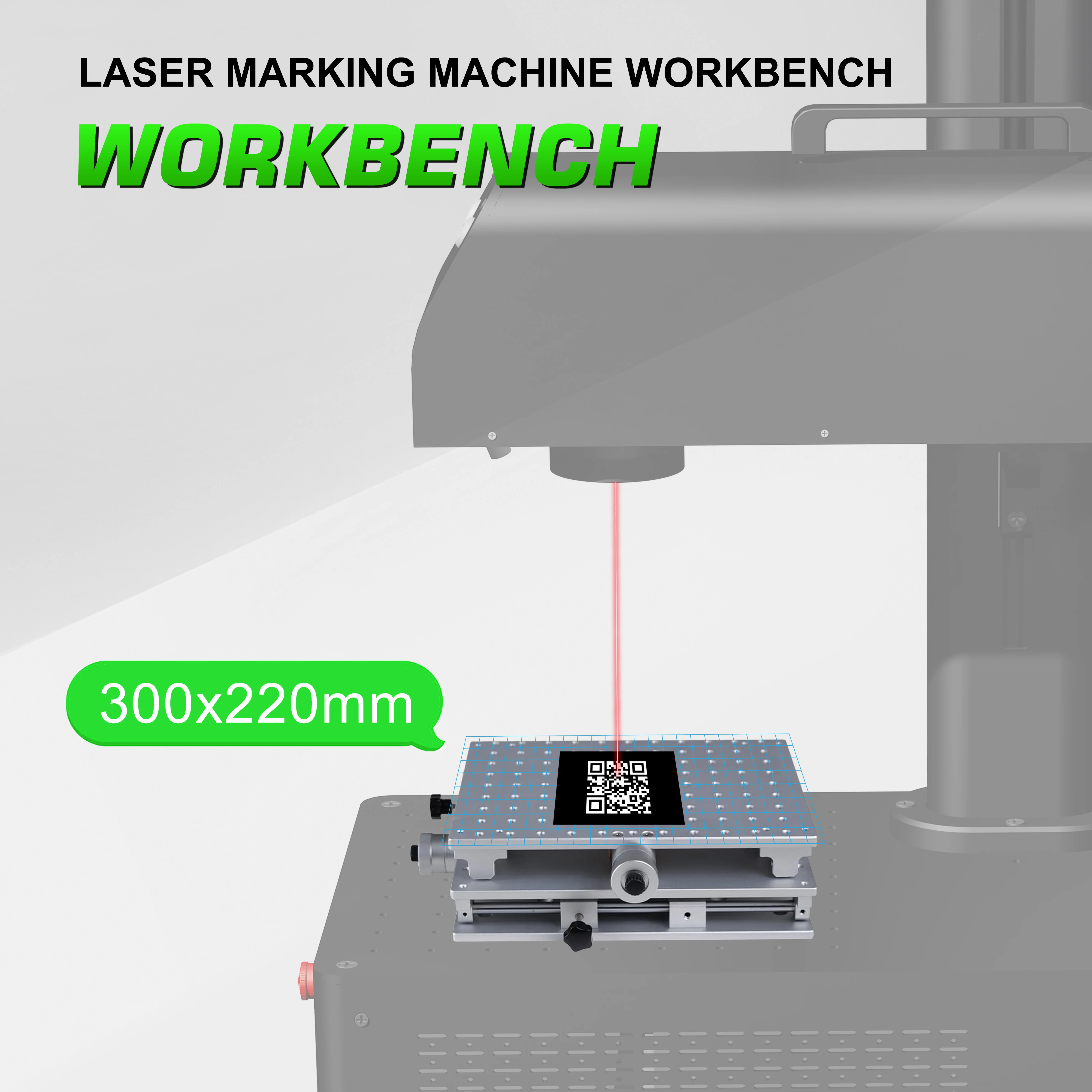 ComMarker  2-Axis Work Table 2D Workbench XY Adjustable Manual Linear Stage for Laser Marking Engraving Machine X150mm Y90mm