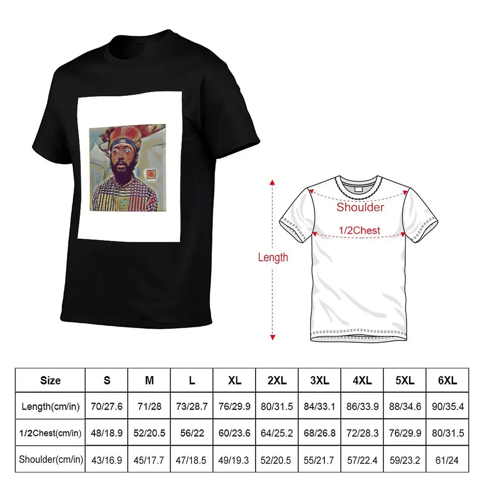 Protoje Portrait T-Shirt aesthetic clothes graphic shirts shirts graphic tee summer clothes Men's clothing