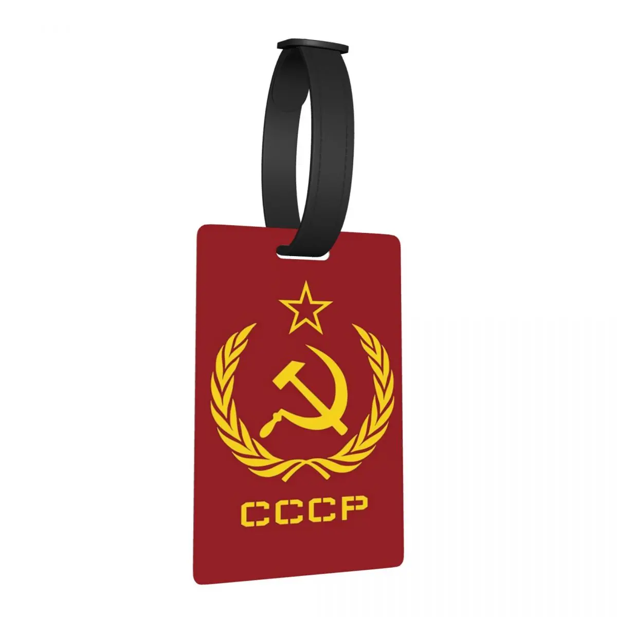 

Бирка для багажа «Колокотрон» (Молот и серп) СССР, коммунистическая, для чемодана, дорожной сумки, багажа, идентификационная этикетка