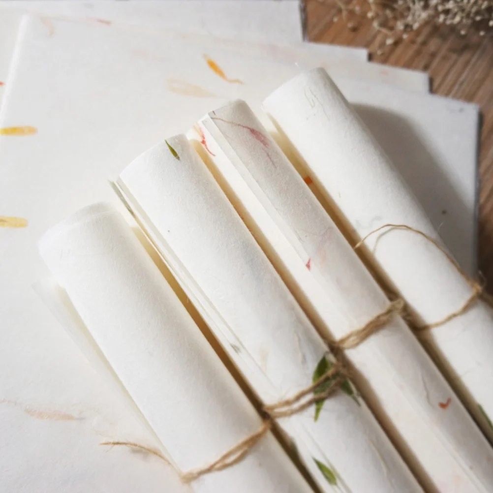 

40 Sheet Chinese Calligraphy Supplies Letter Paper for Writing Xuan Rice China Decoration