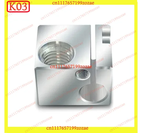 k3 for FlashForge Guider 2S High Temp Heater Block Aluminum Alloy Hotend Core 2-Pack Replacement