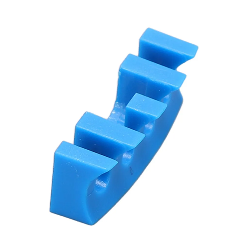 5pcs Fluted Design Badminton Racket Load Spreader Embedded Racket Adapter High Tension Protector Badminton String Load Spreader