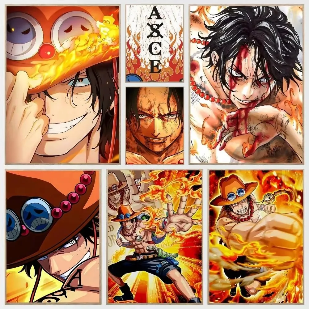 Anime One Piece Ace Character Jigsaw Puzzles 500/1000/1200/2000PCS Handmade Art Exquisite Home Decor Gift No Frame