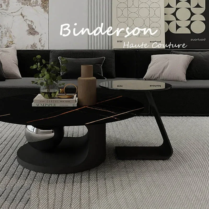 Simple Accessories Side Table Tray Living Room Minimalist Sets Coffee Tables Modern Round Nordic Mesa Auxiliar Unique Furniture
