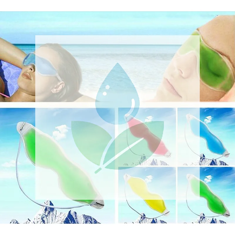 1pc Gel Cold Eye Pack Anti Insomnia Ice Cool Compress Eye Pack Multifunctional ASleep Mask for Sleeping Health Care