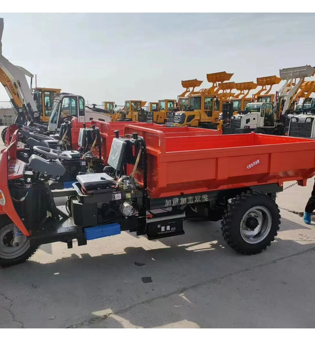 

Kapuro 1.5 Ton Wheel Loader New Car Mine Dumper With Diesel Drive Hydraulic Lifting For Underground Mining Equipment Machines