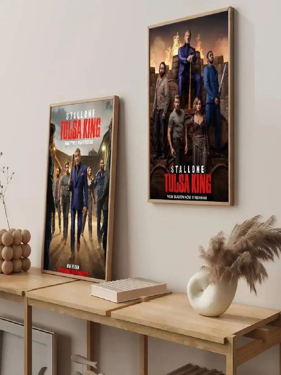 ملصق Tulsa King ديكور حائط مثالي لغرفة المعيشة وغرفة النوم والمكتب أو البار #2
