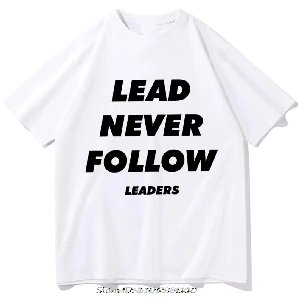 Chief Keef Lead Never Follow Leaders T-Shirt Chief Keef Shirt Chief Keef Fan Gift Unisex O-Neck T Shirt Men Cotton Tshirt