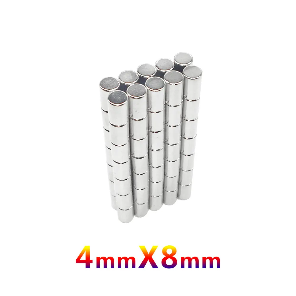 4x8mm  Mini Small Round Magnets 4*8mm Round strong magnets for organizing memos, photos, and DIY on fridges and cabinets 4x8mm