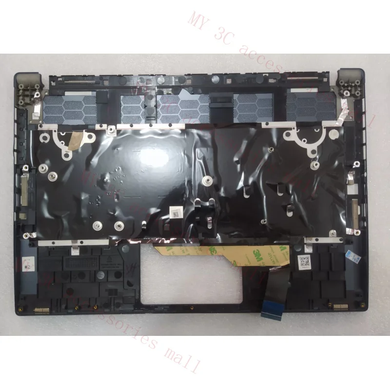 Palmrest w/Keyboard Backlit for MSI Stealth 15M MS-1562 Dark grey