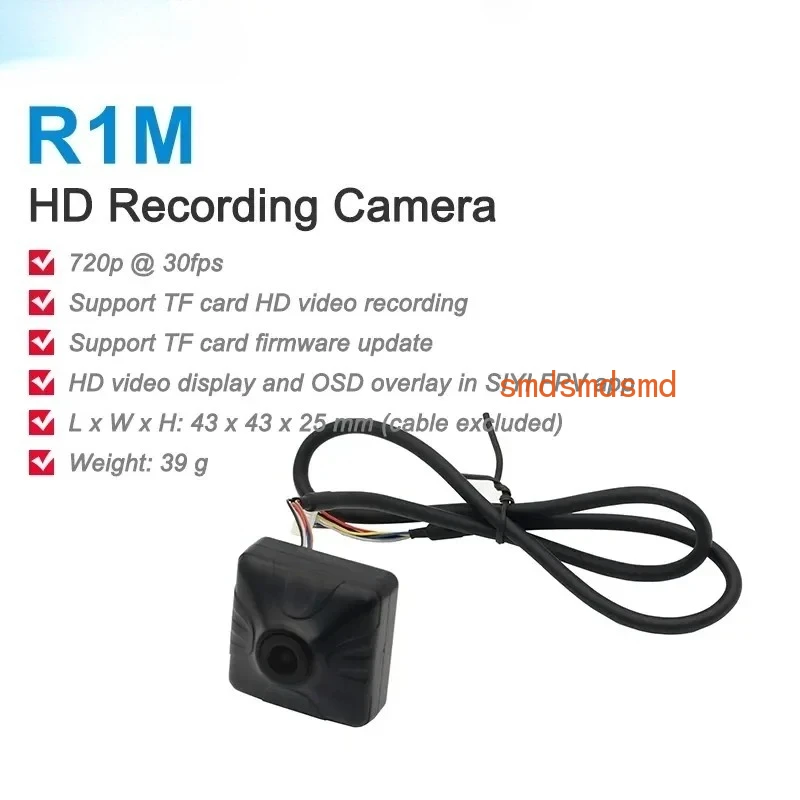 R1M Recording FPV Camera 1080 30fps Ethernet Port IP Camera Compatible with HM30 MK15 MK15E Air Unit